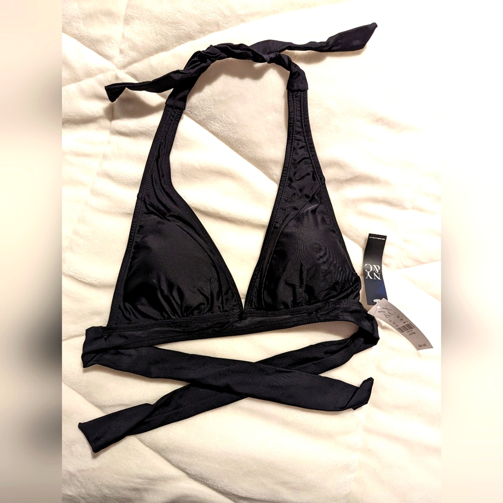 NY & Co Triangle Bathing Suit Top